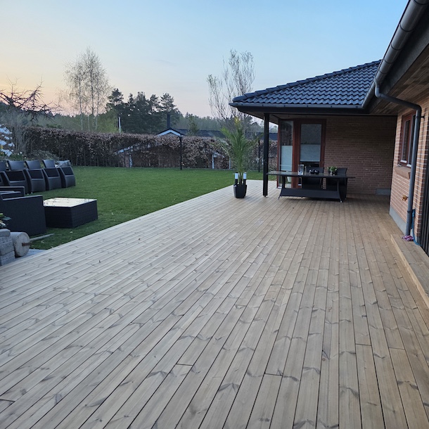 Træterrasse